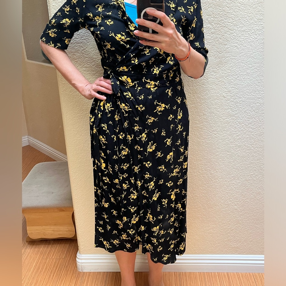Ganni Dalton Wrap Dress - image 4